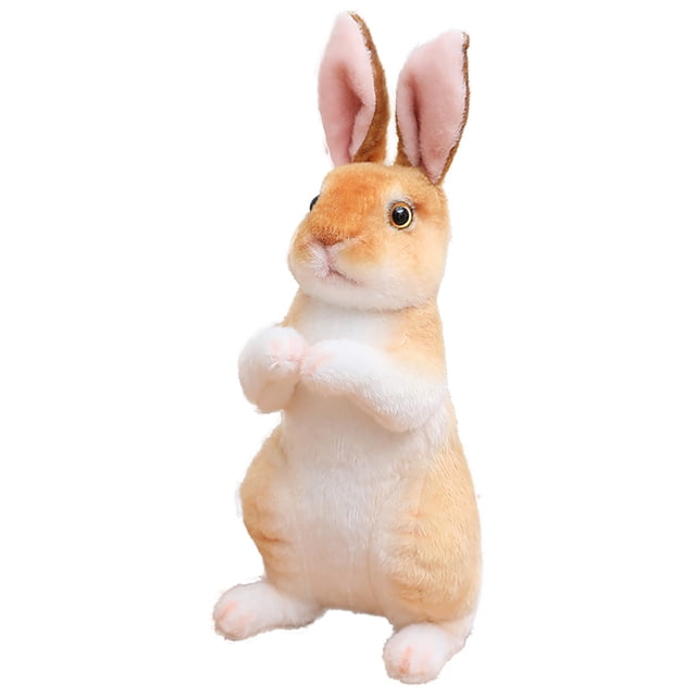 Simulated Rabbit Doll Plush Toy Of The Chinese New Year Of The Rabbit Little White Rabbit Doll Children's Birthday Gift