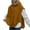 Brown, variant on WEIYLL Hoodies for Women Trendy Solid Sleeveless Drawstring Oversized Red Womens Winter Clothes S