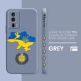 thumbnail image 3 of Funda para Redmi K60E K50 K40S K40 K30 K20 10C 9 8A 8 10 Pro 4G 5G Color Simple funda de silicona líquida bandera de Ucrania Insignia, 3 of 5