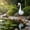 White（18inch）, variant on 2026 new Metal Goose Tall Garden Statue, Porch Goose Statue, Whimsical Outdoor Duck Sculpture, Weatherproof Yard Decor for Patio Lawn, 18/29 Inch