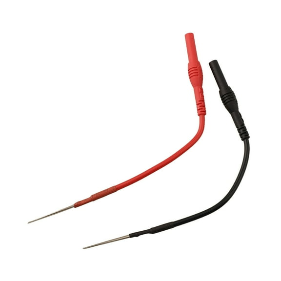 2PC Silicone Flexible Spoon Back Probe for 4mm Banana Leads