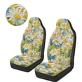 thumbnail image 3 of Uorisanigo Seat Covers for Cars, Trucks, & SUV - Yellow Daisy High Back Vehicle Front Seat Cover Set of 2 - Easy Installation Seats Cushion for SUV Interior Covers & Seats Cover Accessories, 3 of 7