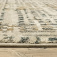 thumbnail image 6 of Oriental Weavers Carson Area Rug - 0748F - 2'3" x 7'6" - in Beige/ Grey - Modern Style, Stain Resistant, Family and Pet Friendly , Entryway, Hallway Runner Rug, 6 of 8