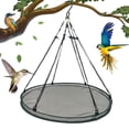 thumbnail image 3 of SharkTRUE Spillproof Seed Catcher Tray Bird Feeders Large Capacity Rusts Resistant Outdoor Yard Feeding Bird Feeding Platform Accessory, 3 of 9