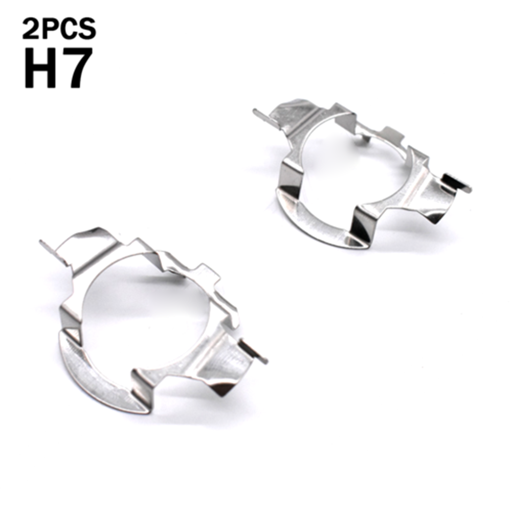 2x Headlight Bulb Socket Holders For 2017-2018 Hyundai Tucson & Kia Forte