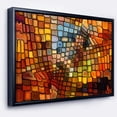 thumbnail image 1 of Designart - Dreaming of Stained Glass - Abstract Framed Canvas Artwork, 1 of 4