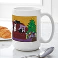 thumbnail image 6 of CafePress - Hart Dogs Christmas Design Large Mug - 15 oz Ceramic Large White Novelty Mug, 6 of 6