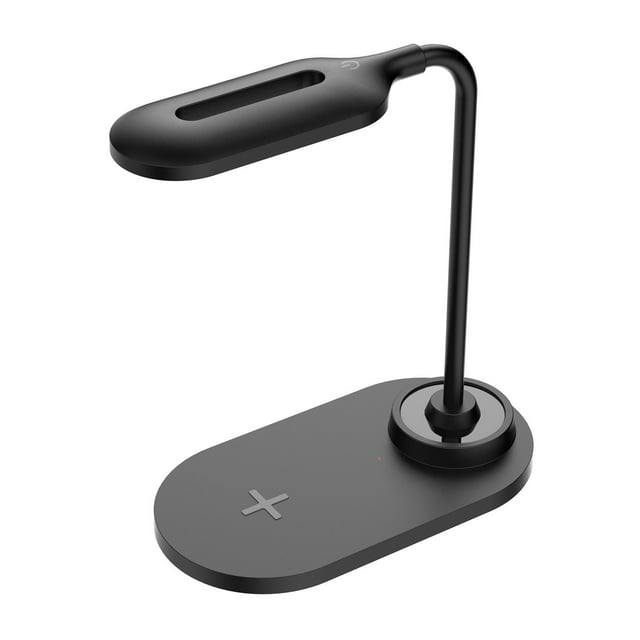 Desk Lamps for Home Office,Led Desk Lamp Led Desk Lamp Touching Control Desk Lamp with Wireless Charging &3 Color Modes Eye-Caring Office Lamp Gooseneck Table Lamp Home Office Desks