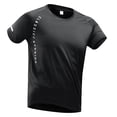 thumbnail image 1 of Men's Summer Short - Sleeved T - Shirt - Ice Silk, Thin Cut, Loose, Quick - Drying, Versatile, 1 of 2