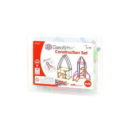edxeducation GeoStix 3D Construction Set