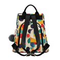 thumbnail image 2 of FORMRS Women's Travel Backpack Purse Anti-Theft Hidden Pockets Casual Shoulder Bag, Green Geometric, 2 of 7