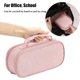 thumbnail image 5 of Pencil Case, Large Capacity Pencil Case, Double Zipper Pink Pencil Case with Big Compartments Pocket Big Pencil Pouch for School Office College School, 5 of 5