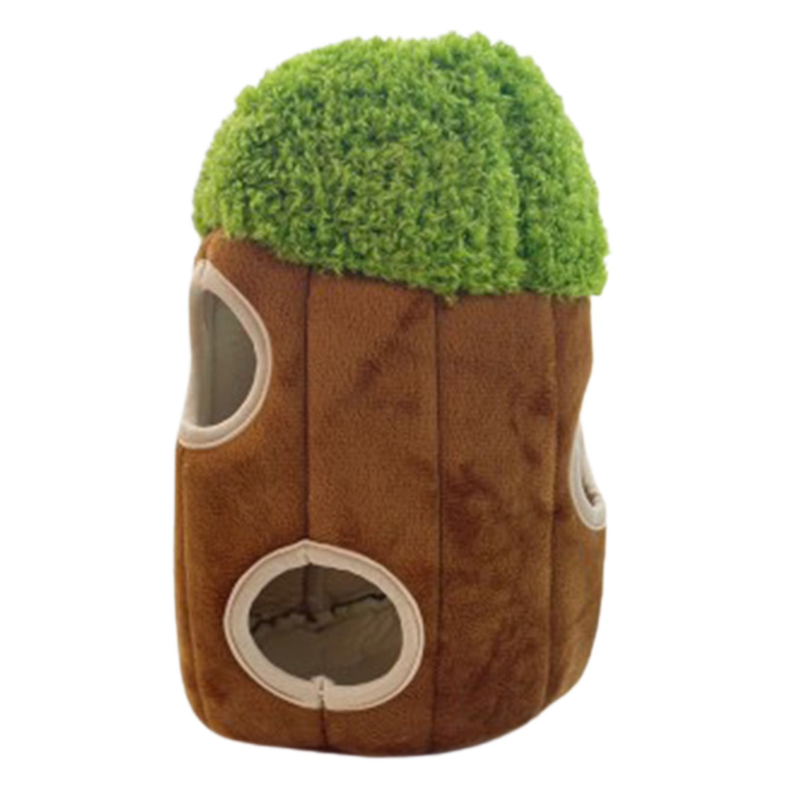 ZPAQI 5 Pieces Plush Dog Toy Hide Seek Burrow Interactive Squeak Puppy Puzzle Toys