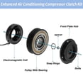 thumbnail image 4 of Kit de embrague de compresor de aire acondicionado para BMW X5 228i 328d 328i 428i 740Ld, 4 of 7