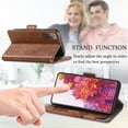thumbnail image 4 of Case for Samsung Galaxy S20 FE 5G/4G Cover Leather Wallet Folio Case Book Design Flip Magnetic Closure - Brown, 4 of 5