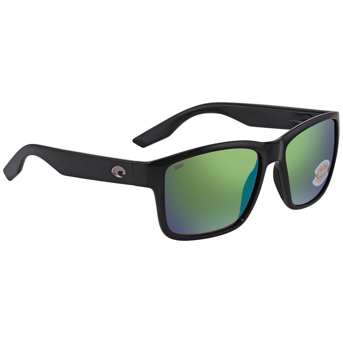 Costa Del Mar PAUNCH Green Mirror Polarized Polycarbonate Men's