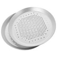 thumbnail image 2 of KAKOWELY pizza grill pan 2 pcs Metal Pizza Grill Pan Perforated Round Cheesy Crust Pizzas Tray Pizza Baking Pan Bread Oven Pizza Pan for Home Commercial Use, 2 of 5