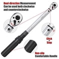 thumbnail image 2 of ARUCMIN 3/8-Inch Drive Click Torque Wrench (10-100 ft.-lb./15-135 Nm) Dual-Direction Adjustable Torque Wrench Set, 2 of 5