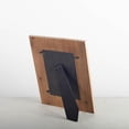 thumbnail image 4 of Set of 4 Wooden Washed Gray And White Patterned Photo Frame, 4 of 4