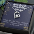 thumbnail image 2 of To My Granddaughter Merry Christmas With Love Forever Necklace w Message Card, 2 of 20