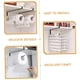 thumbnail image 5 of 2 Soportes de Papel de Cocina de Hierro Forjado para Toallas, Montaje Bajo Armario, Estante para Rollos de Papel Higiénico y Toallas para la Cocina, 5 of 5