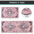 thumbnail image 5 of Farmhouse Kitchen Rugs Sets of 2, Anti Fatigue Kitchen Mat for Floor Non Slip Kitchen Rugs and Mats Set Waterproof Kitchen Floor Mats Cushioned for Kitchen,Home Office,Sink,Laundry, 5 of 6