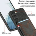 thumbnail image 5 of ELEHOLD for Samsung Galaxy S23, Wallet Phone Case,Slim Leather Shockproof Lens Protector with Card Slot Anti-Scratch Case Cover,Support Magnetic Car Mount, black, 5 of 8
