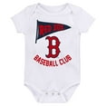 thumbnail image 3 of Infant Fanatics Boston Red Sox Fan Pennant 3-Pack Bodysuit Set, 3 of 4