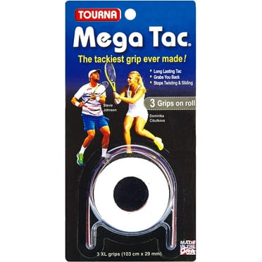 Tourna Mega Tac Tennis Overgrip (White)