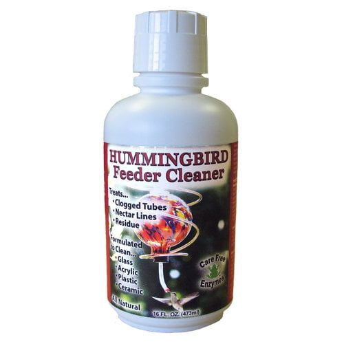 Care Free Enzymes Hummingbird Feeder Cleaner Feeder Wash Walmart Com