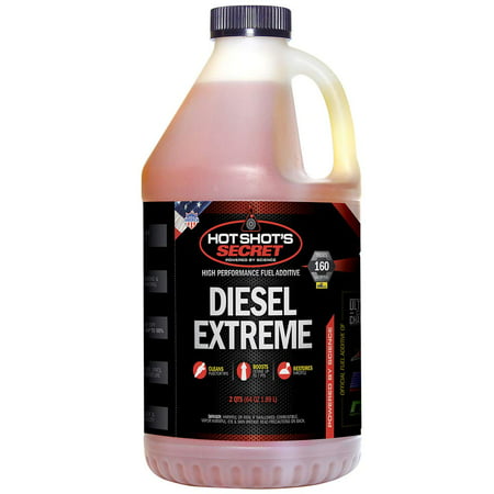 Hot Shot's Secret Diesel Extreme Clean & Boost 2 Qt., Clean out your tank, lines & injectors By Hot Shots (Best Way To Clean Diesel Injectors)