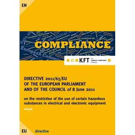 DIRECTIVE 2011/65/EU OF THE EUROPEAN PARLIAMENT AND OF THE COUNCIL - eBook