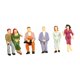 thumbnail image 3 of Figuras en miniatura a escala 1/25, maquetas de escenas en miniatura, artículos de colección y accesorios para casas de muñecas. 6 piezas, 3 of 9