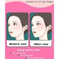 thumbnail image 3 of Réducteur de Double Menton en Silicone Réutilisable, Masque Facial en Silicone en Forme de V pour Lifting du Visage et du Cou, Compression du Menton, Éliminateur de Double Menton en Forme de V, 3 of 5