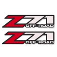 thumbnail image 1 of Gold Hook Z71 Calcomanías Todoterreno Para Chevy Silverado - F (2001-2006) Bed Side 1500 2500 Hd Premium Series (Acabado Metálico), 1 of 5