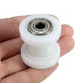 thumbnail image 3 of Guide-chaîne de Modification de Moto Tout-Terrain, Tendeur de Chaîne, Roue Roulante Adaptée pour la XR CRF KLX110 (Blanc), 1 * Rouleau de Chaîne, Blanc, 3 of 5