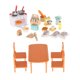 thumbnail image 4 of Juego de Utensilios de cocina perfke para niñas y niños Juguetes educativos Juguetes de casa de muñecas, 4 of 9