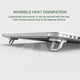 thumbnail image 2 of 1 Pair Laptop Desktop Holder With Pad Zinc Raising Bracket Portable Heat Dissipation Slim Folding, 2 of 5