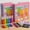 Pack of 4, variant on Rainbow Squeeze Art Kit - DIY Squeegee Painting Set, Magic Color Floating Masterpieces, Creative Art & Craft Gift with Paint, Squeegee, and Postcards