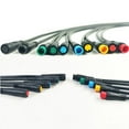 thumbnail image 5 of Splihome 20Cm M6 2/3/4/5/6 Pin Male Female Julet Electric Bike Display Connector Cable Waterproof Scooter Brake Cable Pluger Signal Line，5 Pin Female, 5 of 10