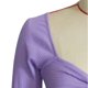 thumbnail image 3 of Blusa De Punto Acanalado De Manga Larga, Parte Superior Delantera Con Suave, Ajuste Delgado, De Moda Para El Trabajo De Oficina Para Mujeres, 3 of 7