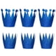 thumbnail image 1 of EeaseMX coronas de cumpleaños con purpurina, sombreros de fiesta, coronas de príncipe para niños y adultos, decoraciones de fiesta (azul), 1 of 5