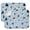 Dog and, variant on Summer-Themed Sweet Treats Drying Mats 2 Pack - Heat Resistant, Foldable & Absorbent Sink Drying Pad for Food Enthusiasts
