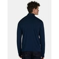 thumbnail image 4 of Ozark Trail Men's & Big Men's Quarter Zip Pullover with Long Sleeves, Sizes S-3XL, 4 of 6
