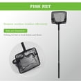thumbnail image 3 of Riwcyla 3 in 1 Multi,Function Aquarium Fish Tank Cleaning Tool Aquarium Cleaning Set Fish Tank Brush+Algae Scraper+Fish Net 65CM, 3 of 6