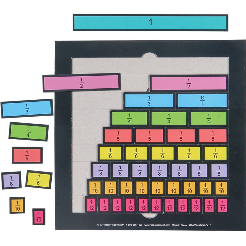 Equivalent Fraction Bars - Walmart.com - Walmart.com