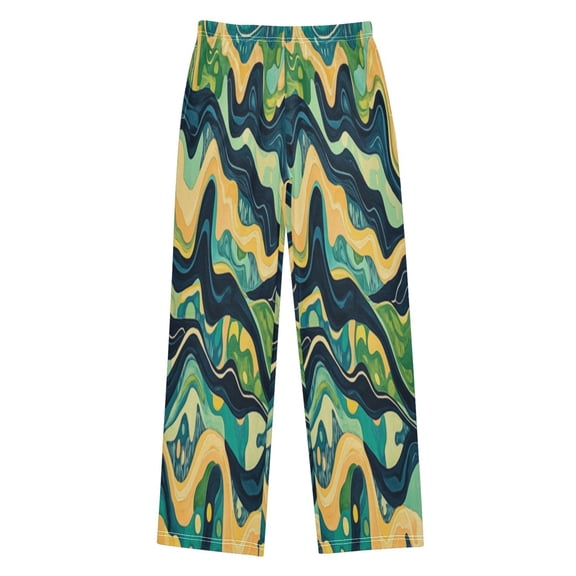 Boy's Pajama Pants Boys' Long Sleep Pants Children's Pajama Pants Loose Fitting Pajama Pants are Convenient to Put on and Take off S Color River Cartoon
