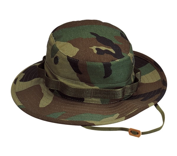 Woodland Digital Camouflage USMC Military Tactical Wide Bucket Boonie Hat 5827 