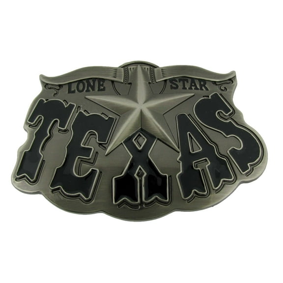 State of Texas Lonestar Longhorn Texas Text Big Cowboy Rodeo Metal Costume