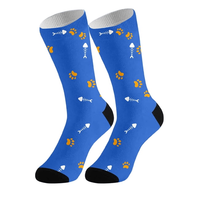 Stockings Long Socks For Casual Wear And Daily Fashion With Unique Patterns And Comfortable Stretchable Fabric For Adults